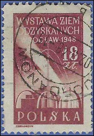 Poland # 428 1948 Used