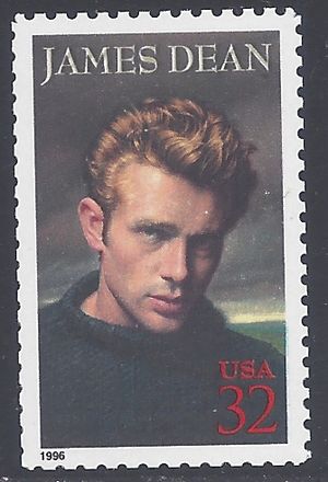 #3082 32c Legends of Hollywood James Dean 1996 Mint NH