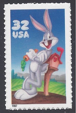 #3137 32c Bugs Bunny 1997 Mint NH