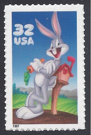 #3137 32c Bugs Bunny 1997 Mint NH