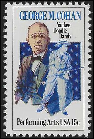 #1756 15c Performing Arts George M. Cohan 1978 Mint NH
