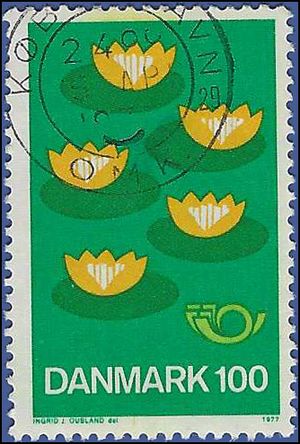 Denmark # 597 1977 Used
