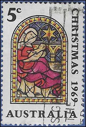 Australia # 466 1969 Used
