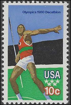 #1790 10c Olympic Games Javelin 1979 Mint NH