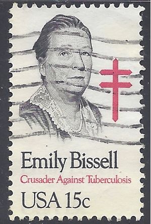 #1823 15c Christmas Seals - Emily Bissell 1980 Used