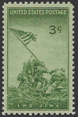 # 929 3c Battle of Iwo Jima 1945 Mint NH