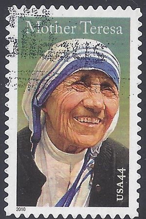 #4475 44c  Mother Teresa 2010 Used