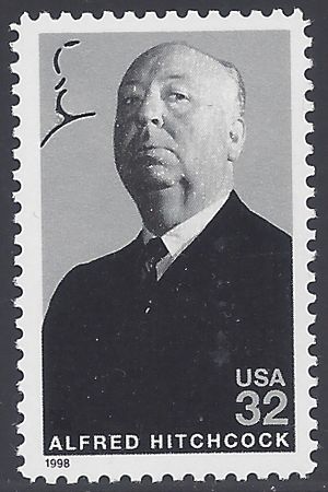 #3226 32c Legends of Hollywood Alfred Hitchcock 1998 Mint NH