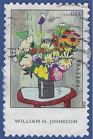 #4653 (45c Forever) William H. Johnson 2012 Used