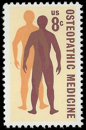 #1469 8c Osteopathic Medicine 1972 Mint NH