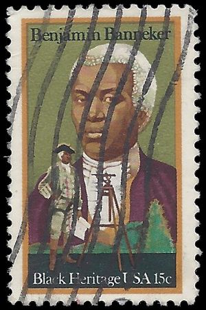 #1804 15c Black Heritage Benjamin Banneker 1980 Used