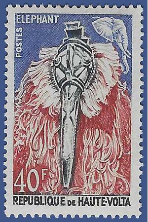 Upper Volta # 85 1960 Mint H