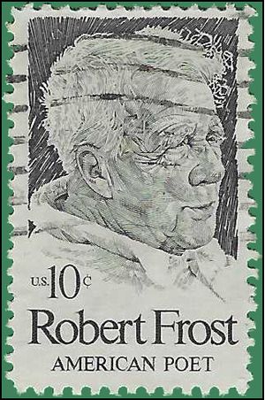 #1526 10c Robert Frost 1974 Used