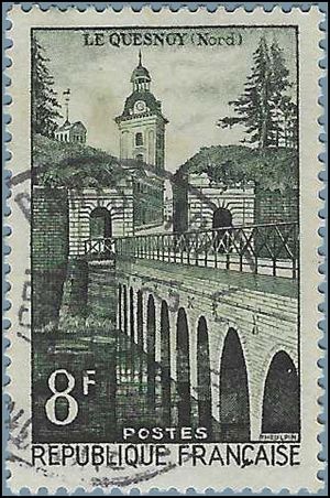 France # 831 1957 Used