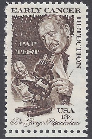 #1754 13c George Papanicolaou M.D. 1978 Mint NH