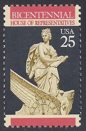 #2412 25c House of Representatives 1989 Mint NH