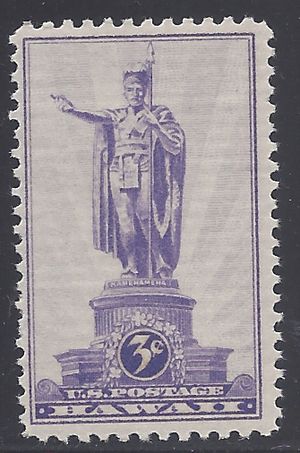 # 799 3c Hawaii Territorial Issue 1937 Mint NH