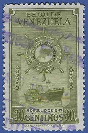 Venezuela #C 261 1948 Used