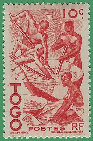 Togo # 309 1947 Mint NH