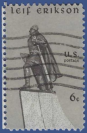 #1359 6c Leif Erickson 1968 Used