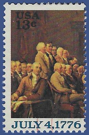 #1691 13c Declaration of Independence 1976 Used