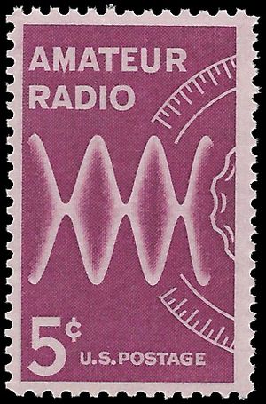 #1260 5c 50th Anniversary American Radio Relay League 1964 Mint NH