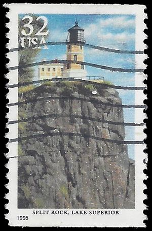 #2969 32c Great Lakes Lighthouses Booklet Single 1995 Used