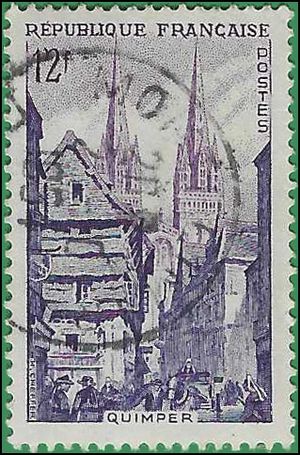 France # 722 1954 Used