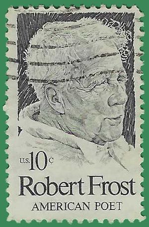 #1526 10c Robert Frost 1974 Used