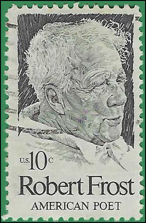 #1526 10c Robert Frost 1974 Used