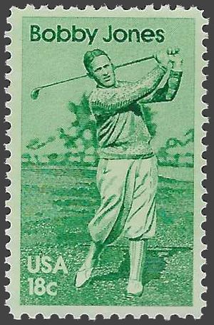 #1933 18c Sports Personalities Bobby Jones 1981 Mint NH