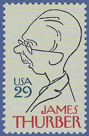 #2862 29c Literary Arts James Thurber 1994 Mint NH