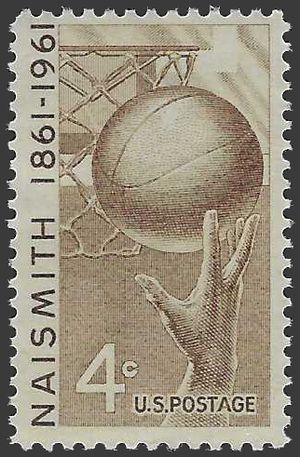 #1189 4c 100th Anniversary James Naismith 1961 Mint NH
