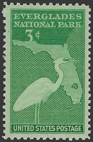 # 952 3c Everglades National Park 1947 Mint NH
