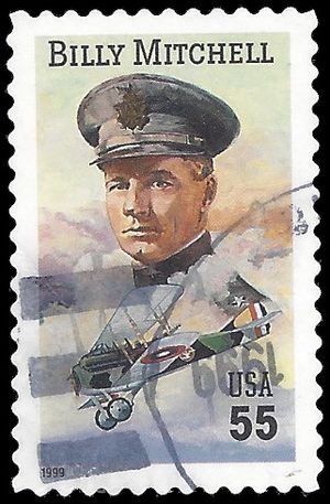 #3330 55c Gen. William "Billy" L. Mitchell 1999 Used