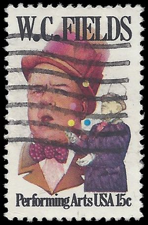 #1803 15c Performing Arts W.C. Fields 1980 Used