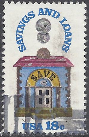 #1911 18c Savings and Loan Sesquicentennial 1981 Used