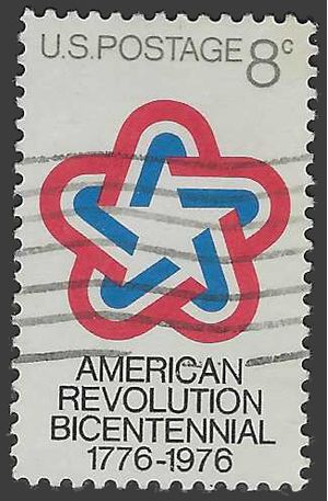 #1432 8c American Revolution Bicentennial 1971 Used