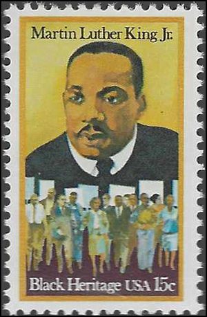 #1771 15c Black Heritage Martin Luther King jr 1979 Mint NH
