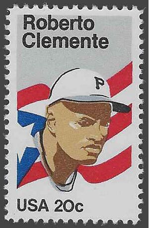#2097 20c Roberto Clemente 1984 Mint NH