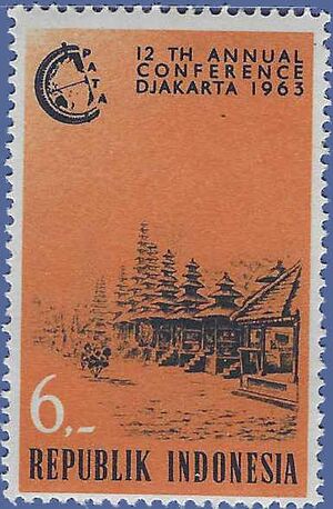 Indonesia # 584 1963 Mint NH