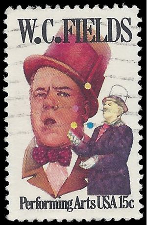#1803 15c Performing Arts W.C. Fields 1980 Used