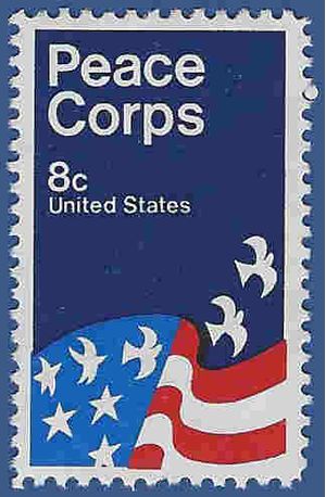 #1447 8c Peace Corps 1972 Used