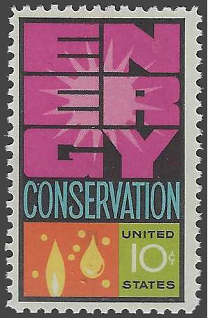 #1547 10c Energy Conservation 1974 Mint NH