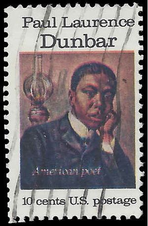 #1554 10c American Arts Paul Laurence Dunbar 1975 Used