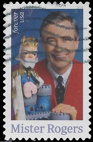 #5275 (50c Forever) Mister Rogers 2018 Used