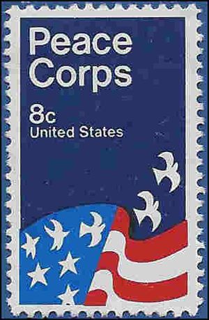 #1447 8c Peace Corps 1972 Used