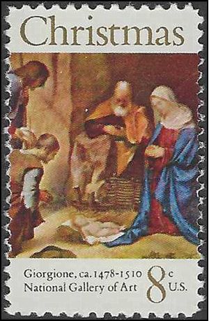 #1444 8c Adoration of the Shepherds 1971 Mint NH
