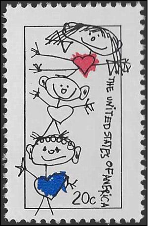 #2104 20c Family Unity 1984 Mint NH