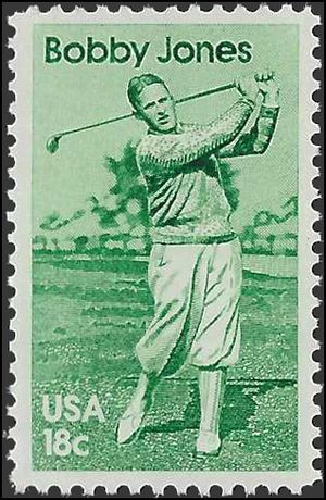 #1933 18c Sports Personalities Bobby Jones 1981 Mint NH